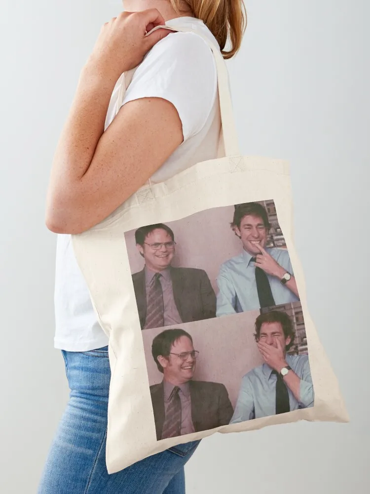 

Dwight and Jim Tote Bag women bag Shopping bags Women's handbag Handbags women