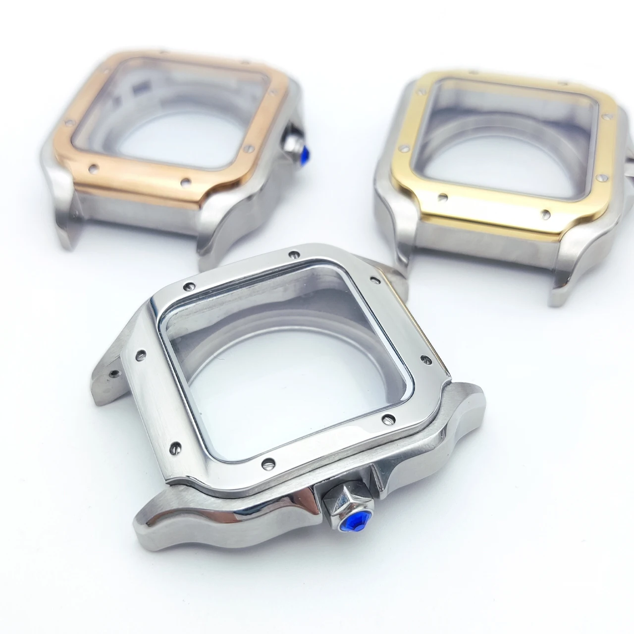 38mm Square NH35 Watch Case Sa - Exhibition Caseback review and price