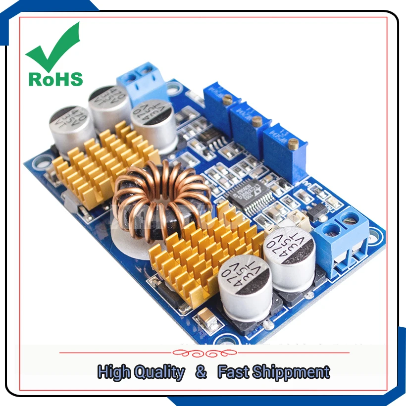 DC DC LTC3780 automatic step-up and drop-down solar power regulator constant voltage constant current power supply module board