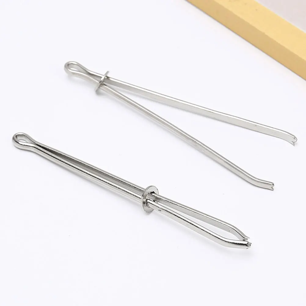 

4 pcs Elastic Band Threader Metal Drawstring Tool For Pants Hoodies Jackets Sportswear Sewing Craft Diy Cord Insertion Helper