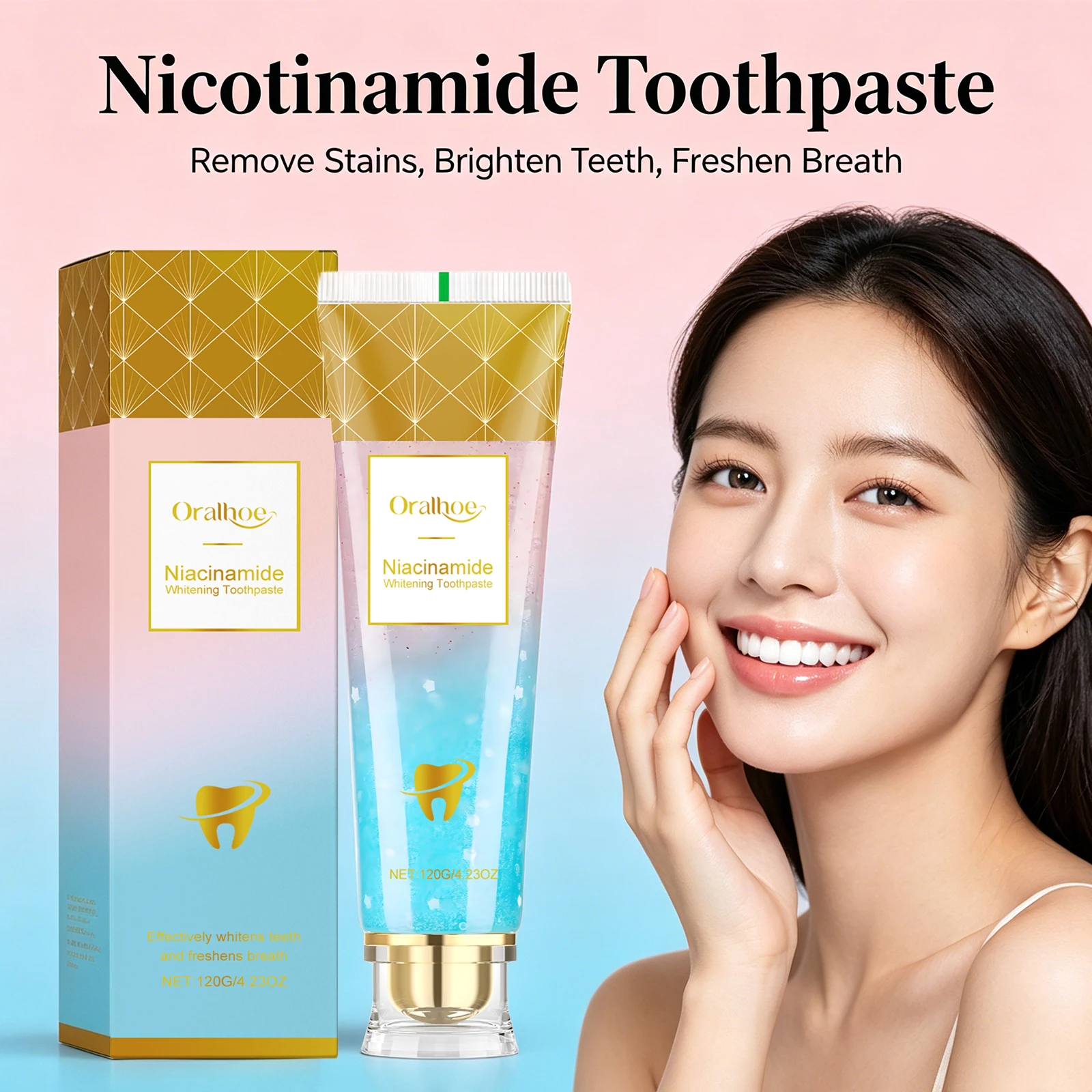 Niacinamide Whitening Toothpas - огляд і ціна Coffee Tea Unit