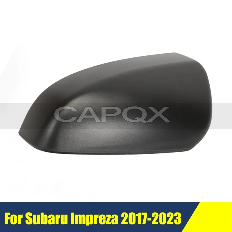 

Черные накладки на боковые зеркала заднего вида для Subaru Impreza 2017-2023, декоративные колпаки на зеркала заднего вида, аксессуары для автомобиля