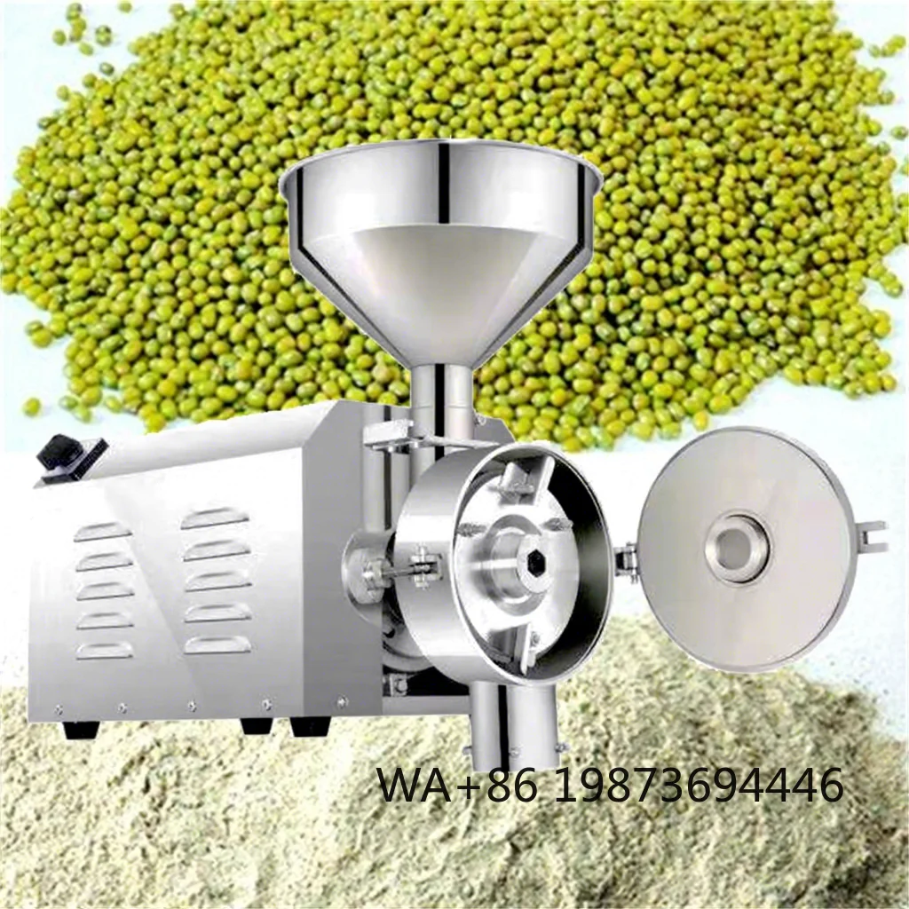 Multifunctional Dry Grain Milling Machine for Corn, Soybean, Herb, Spice and Flour Processing