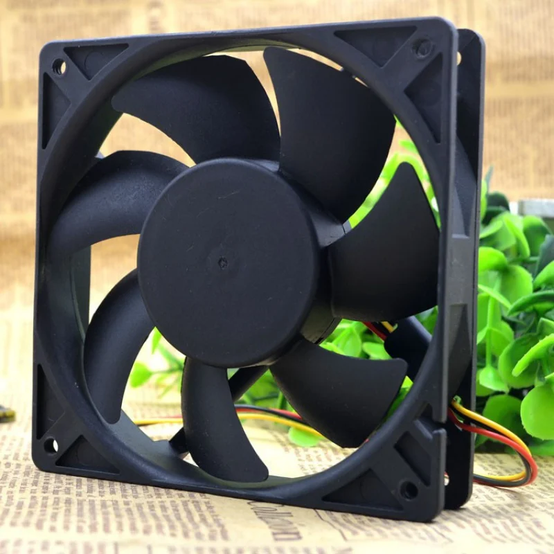 PMD1212PTB3-A 12V 6.5W 12025 12cm 3-Wire Cooling Fan PMD1212PTB3 A