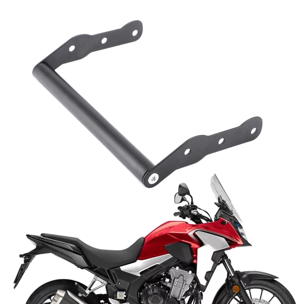 Practical 2X Motorcycle Windshield GPS Navigation Mobile Phone Bracket For Honda CB500X 2016 2017 2018 2019