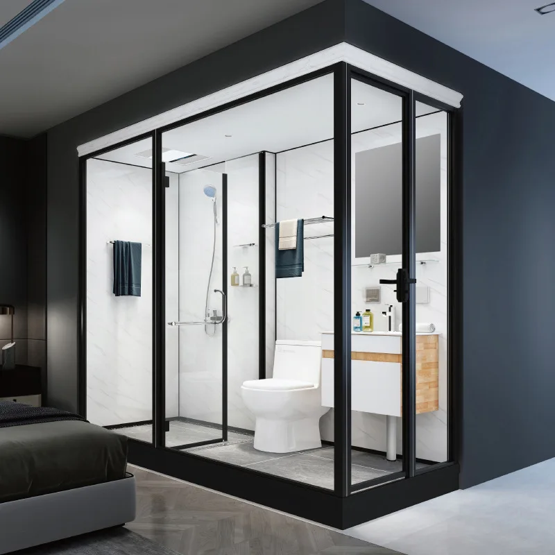 

Portable Shower Steam Room Complete Indoor Fancy Rv Pod Modular Luxury Prefabricated Australia Bathroom Pods Price
