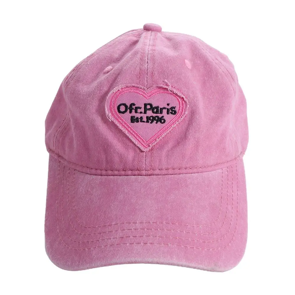 

Повседневная модная кепка в стиле хип-хоп для мужчин и женщин, корейский стиль, солнцезащитная кепка-бейсболка с козырьком, кепка с сердечком