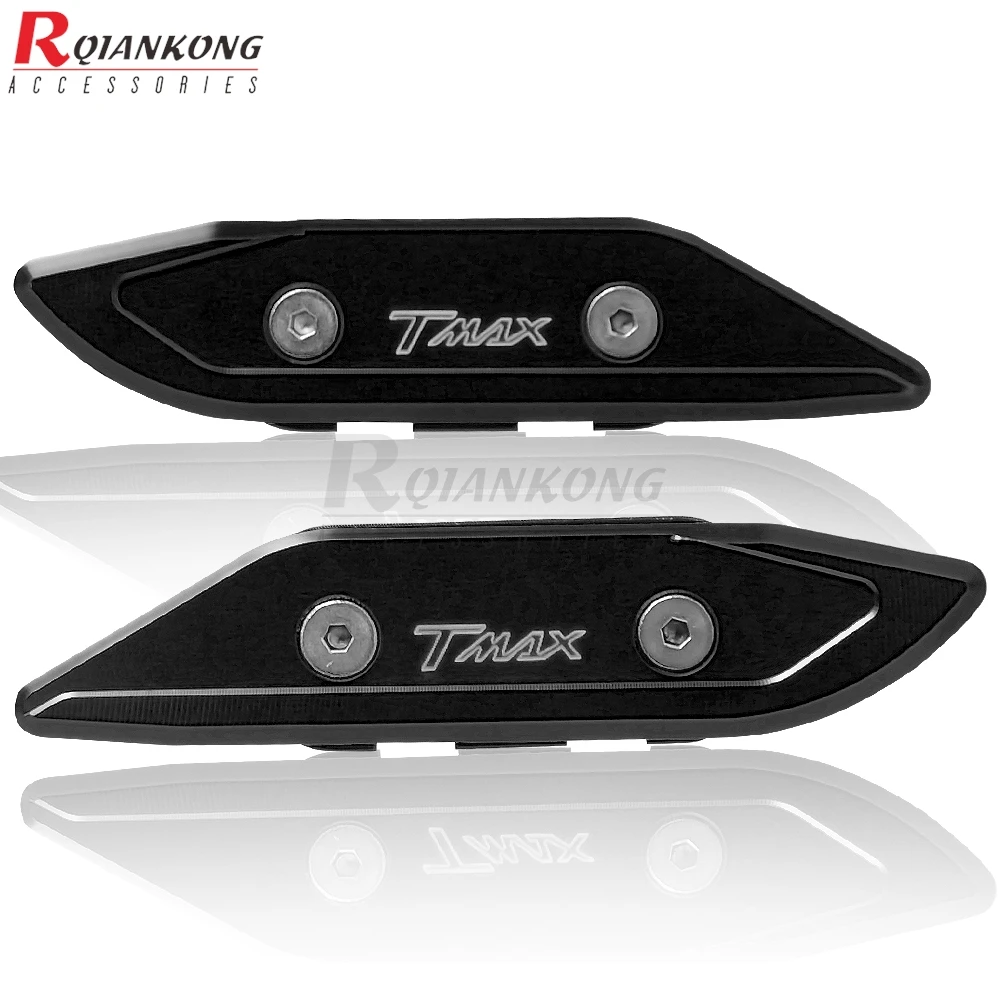 New CNC Aluminum Motorcycle Windshield Rear View Side Mirror Bracket Hole Cap Clamp Cover for Yamaha T-max TMAX 530 2012-2017
