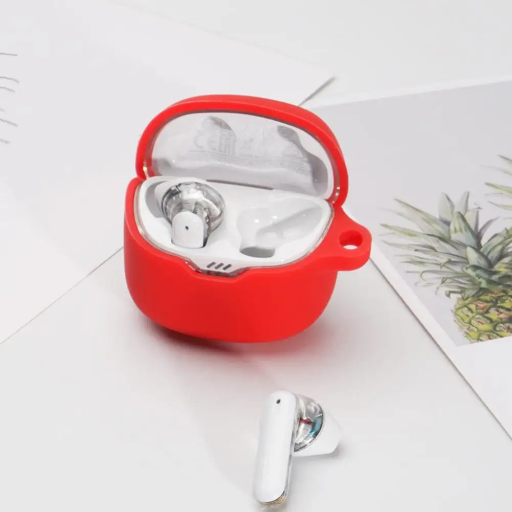 Great Earphone Cover Case Soft Tight Fit Solid Color Wireless Bluetooth compatible Earbuds Case Headset Case Protection