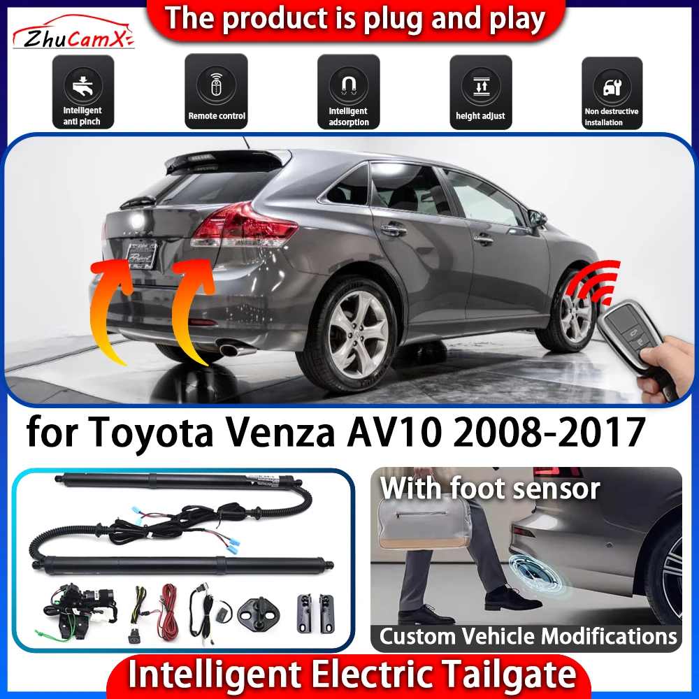 

ZhuCamX Smart Powered Tailgate System for Toyota Venza AV10 2008-2017 Automatic Intelligent Trunk Lift Control Kit