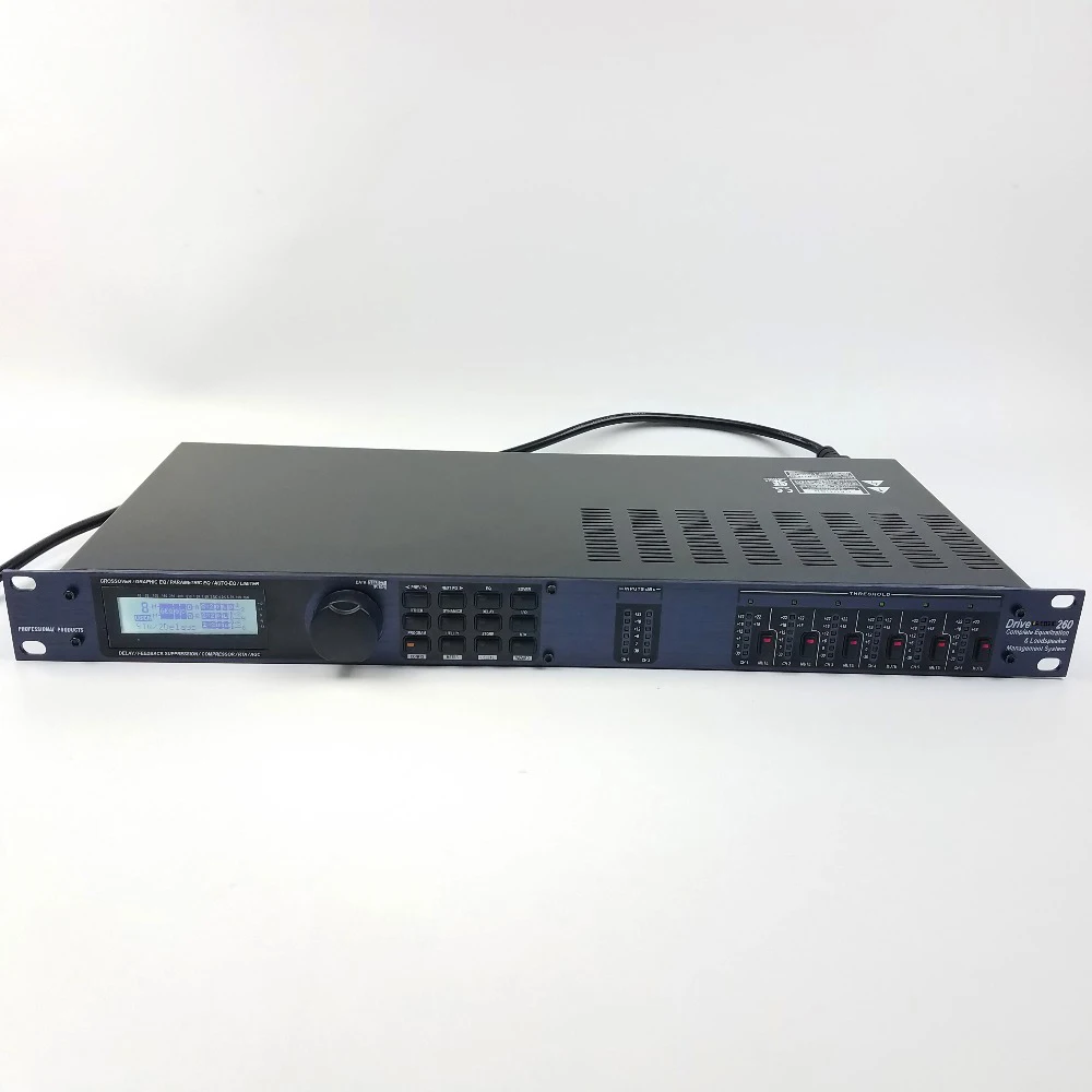 

260 Rack 3in 6out Professional Audio Processor Loudspeaker Management System Pro Stage Sound Processors