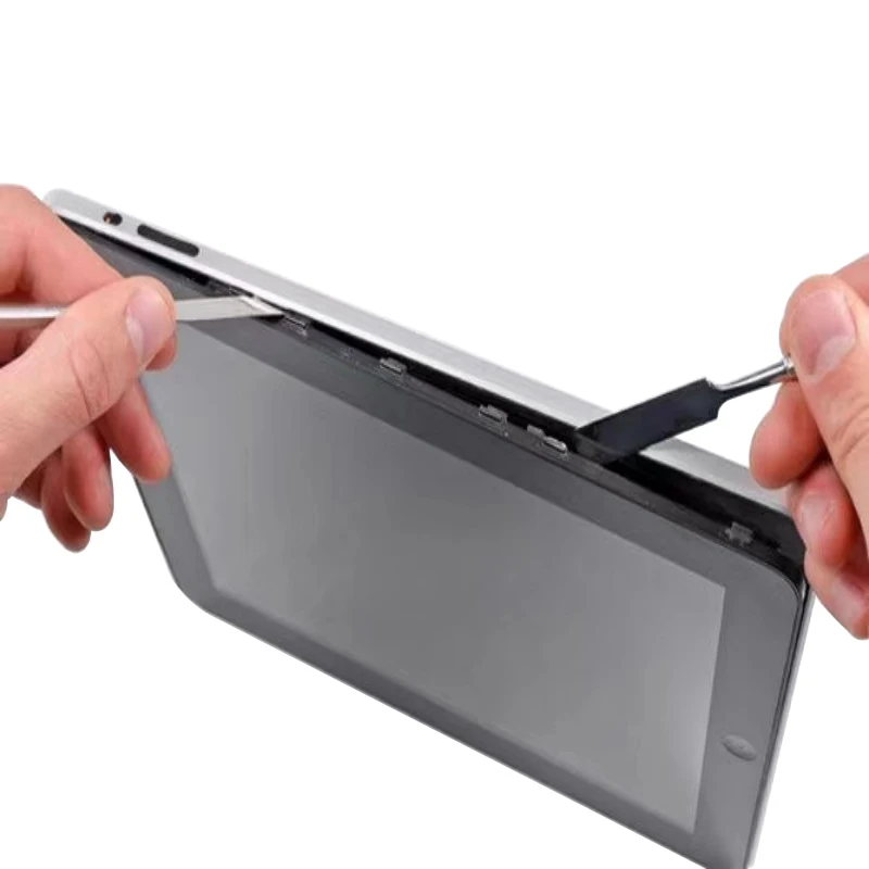 3pc Metal Spudger Crowbar Stainless Steel Scraper Phone Screen Opening Repair For iPhone Laptop Tablet PC Disassembly Tools