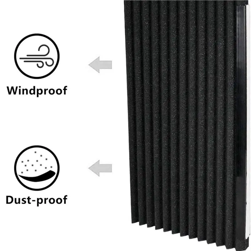 AEE5-2PCS Window Air Conditioner Foam Insulation Panels,AC Side Insulating Panel Kit,17In High X 9In Wide X 7/8In Thick