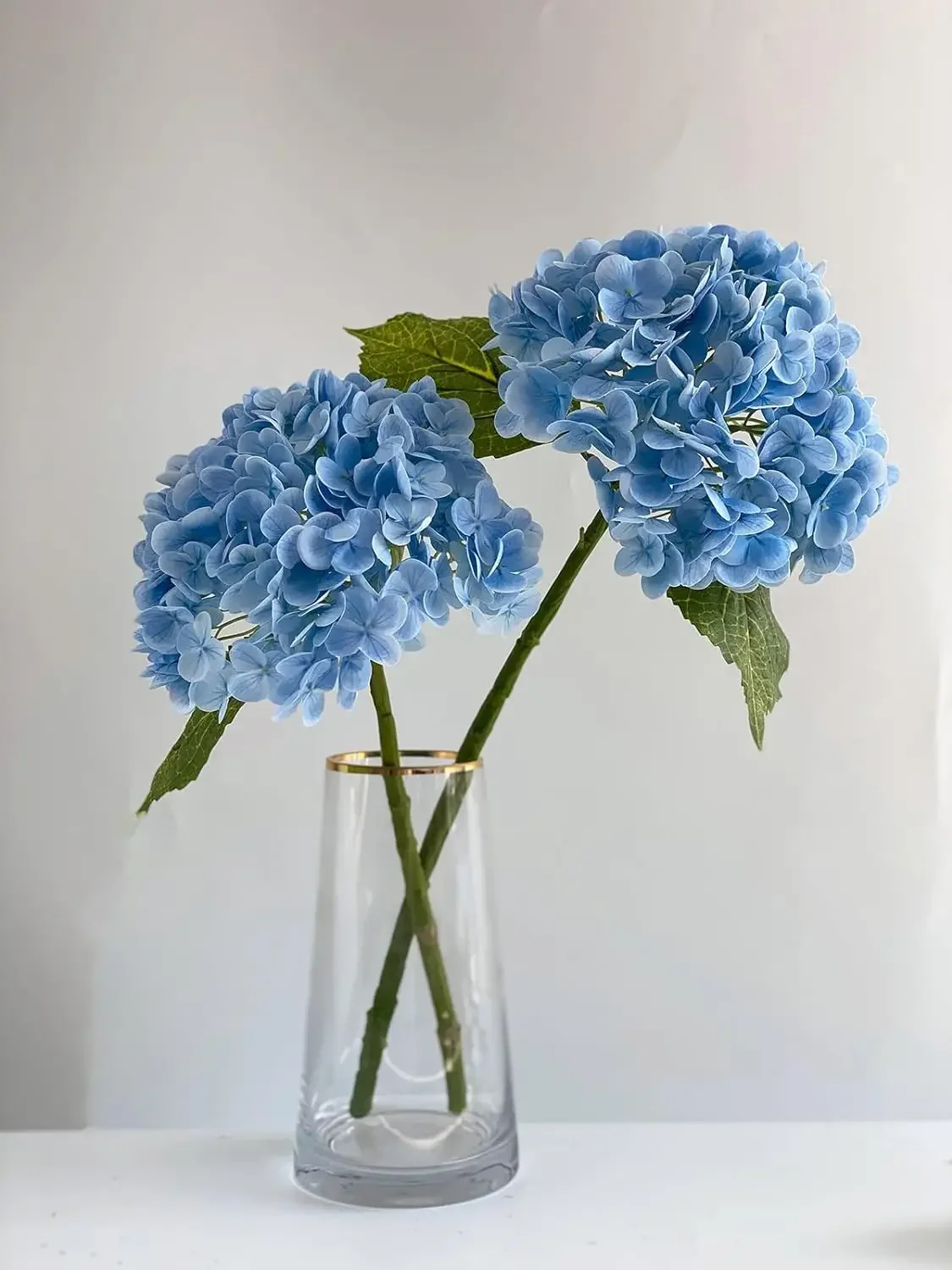 58CM Beautiful Hydrangea Bouquet Artificial Silk Flowers for Home Wedding Party Living Room Decoration Accessories Rose Floral