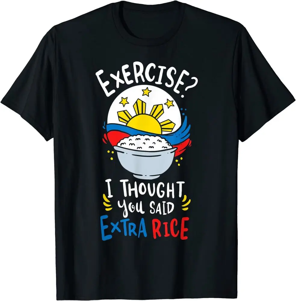 Philippines Rice Saying Great Premium T-Shirt For Men Clothing Women Tees High Quality 100%Cotton Short Sleeve