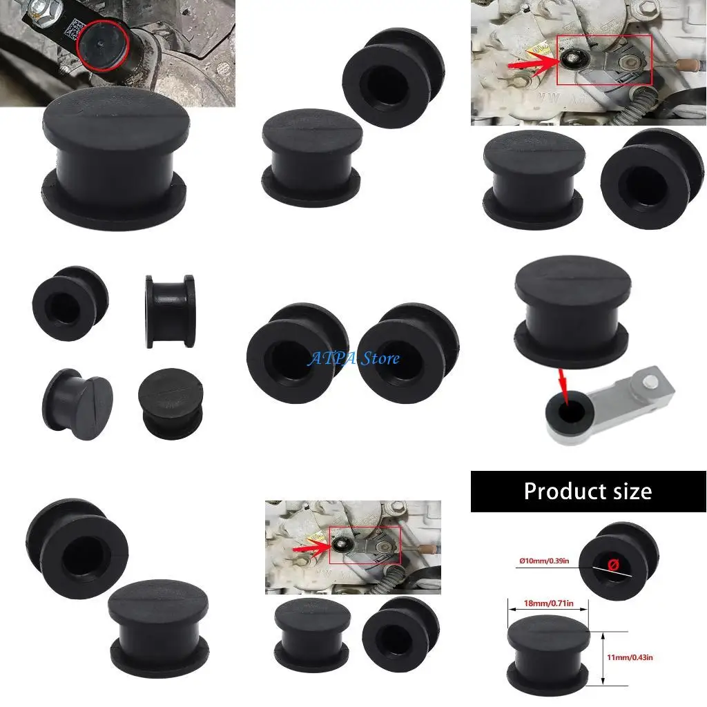 

U13C Vehicle Shifts Cable Bushing Replacement 09G321397A Heat Cold Resistant Rubber Transmission Bushing for Automotives