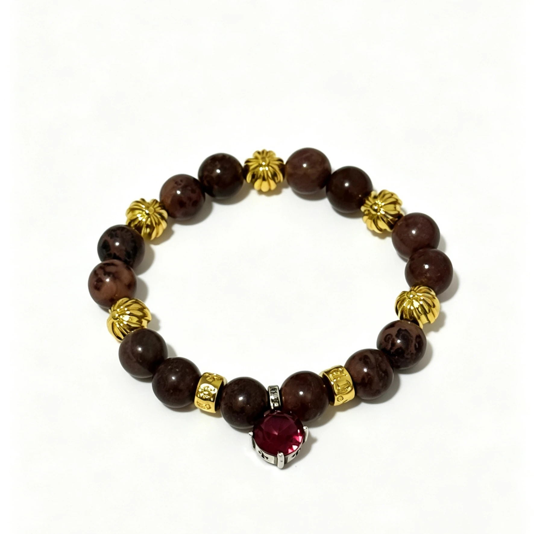 Medieval charm creative design bracelet CH exquisite light luxury S925 sterling silver bracelet for boys
