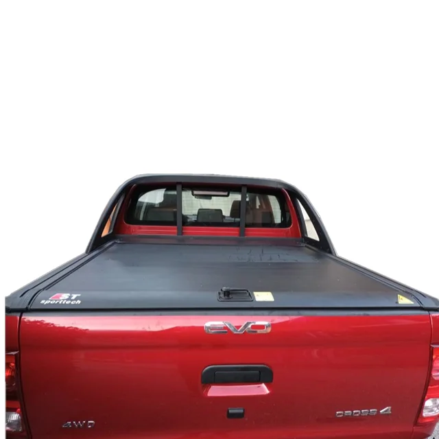 For EVO Cross 4/JAC T8 Hot Sale High Quality Manual Tonneau Cover Roller Lids Carton Box Day Bed Cover Waterproof 5 Sets JAC