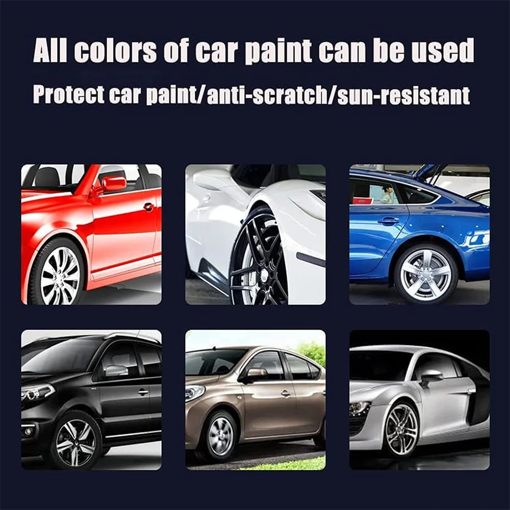 500ML 3 In 1 High Protection Quick Car Coating Spray Coat Ceramic Coating Car Wax Polish Car Wash&Wax Hydrophobic Top Coat