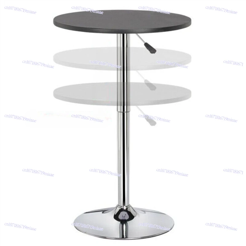 

Household Commercial Swivel Counter Height Table, Adjustable Pub, Bistro, Bar, Cafe Table, US Modern