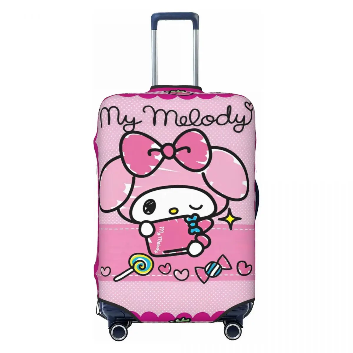 

My Melody Anime4 Suitcase Cover Business Holiday Fun Luggage Case Protector