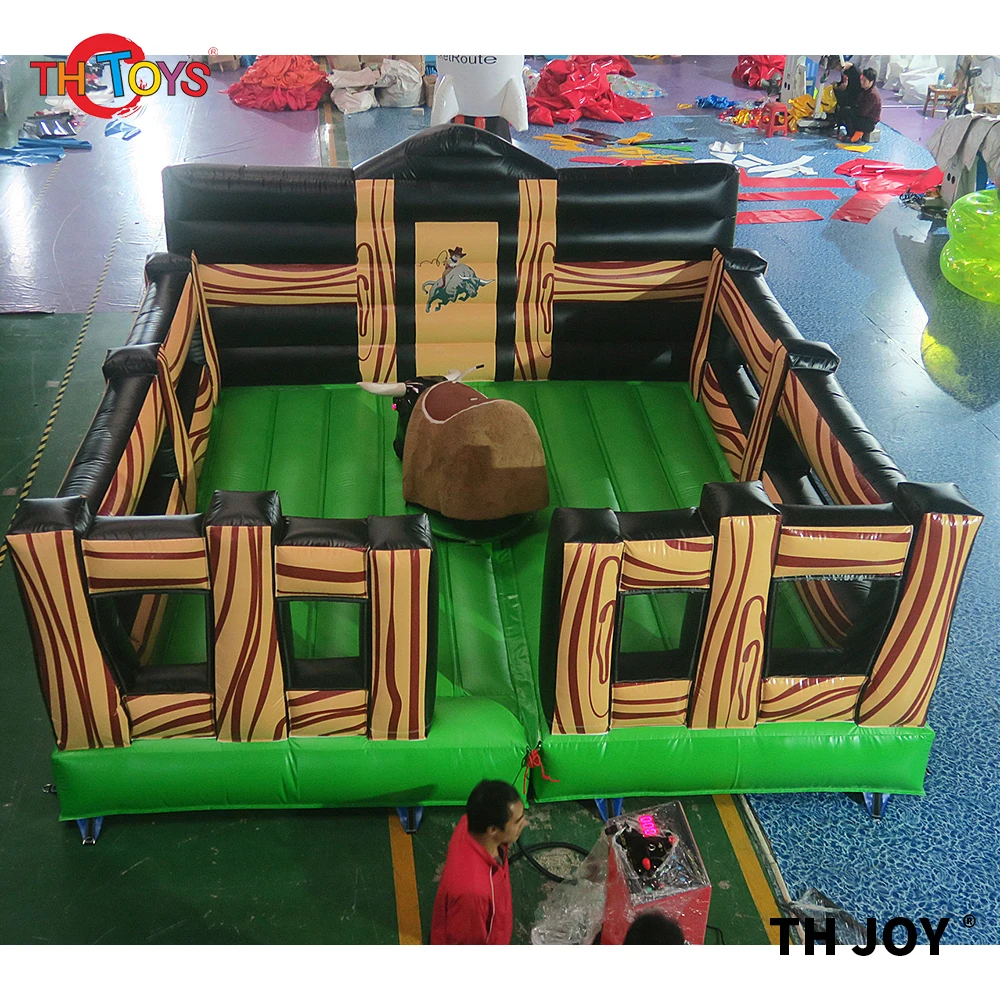 mechanical bull Rodeo inflatable bull riding game, inflatable bull riding Rodeo bull, inflatable Rodeo sport game,free sea ship