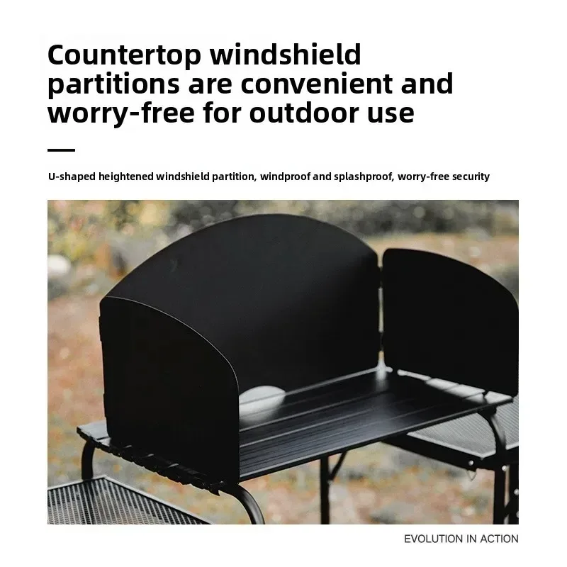 Mountainhiker Camping barbacoa coche autoconducción Camping al aire libre cocina móvil plegable portátil mesa estufa