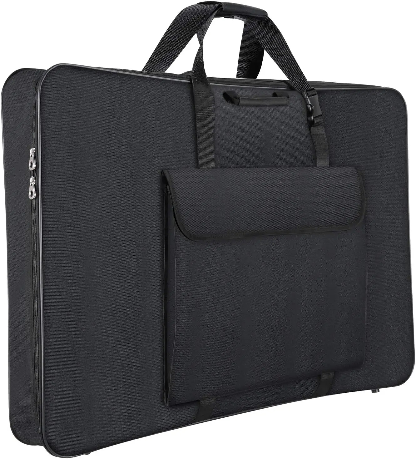 

Premium Art Portfolio Case 24x36 Soft Sided Steel Frame Waterproof Tear Resistant for Artwork Photography