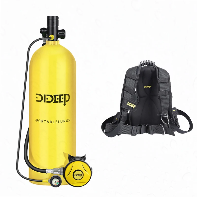 4L Scuba Diving Cylinder Tanks Underwater Scuba Snorkeling Equipment Respirator Standby Diving Equipment Aviation Aluminum