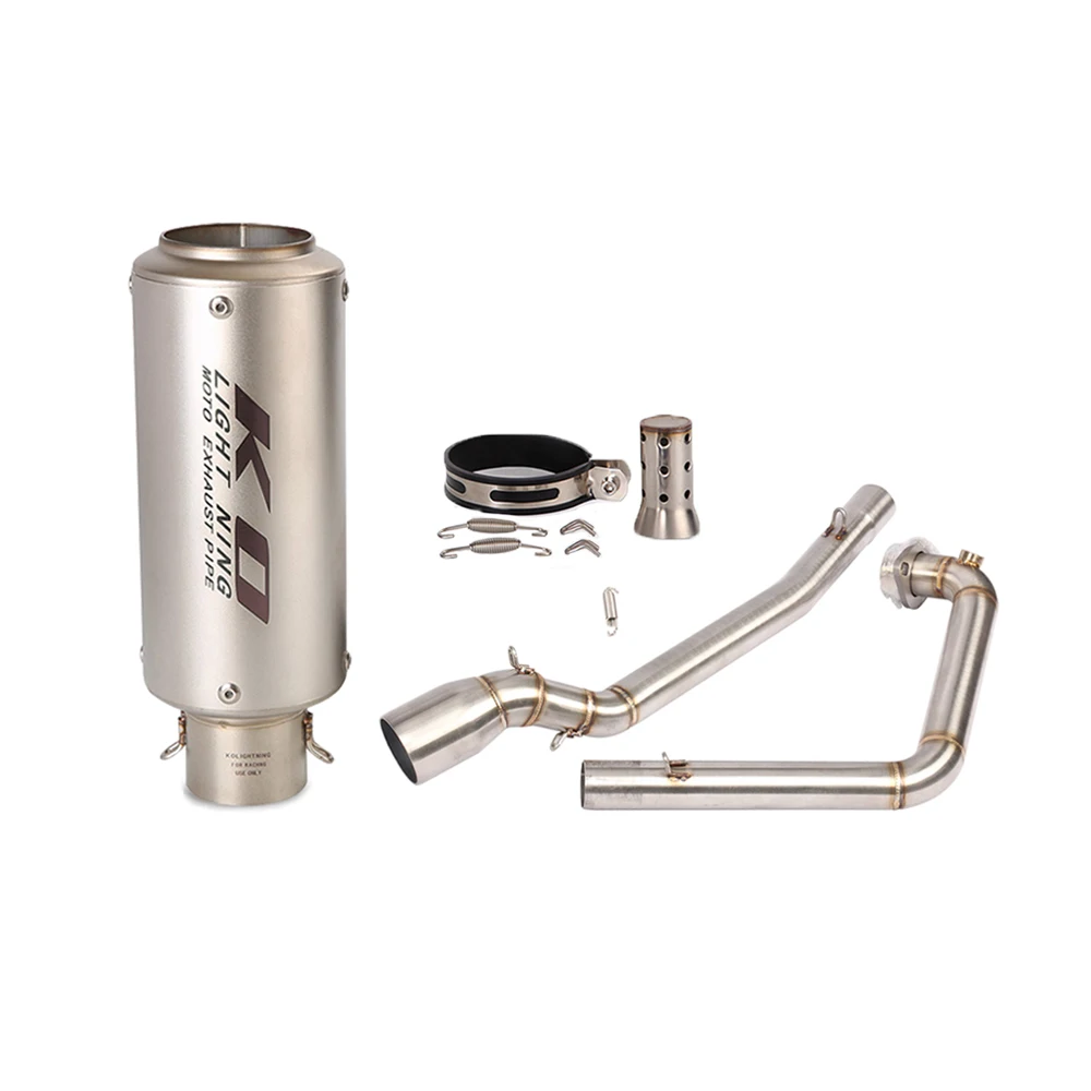 For Suzuki GSX150R 125R Full System Motorcycle Exhaust Muffler Stainless Steel Header Pipe With DB Killer