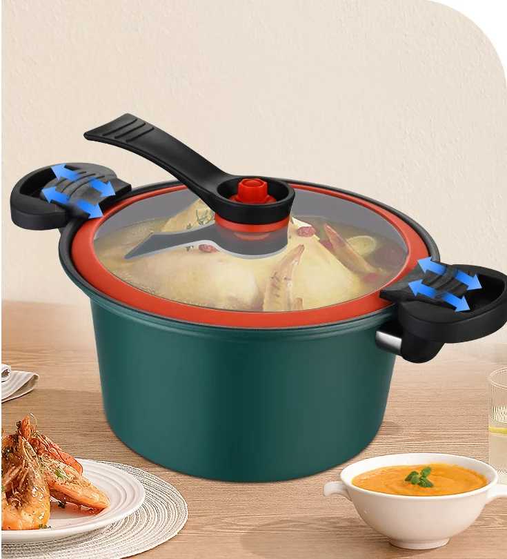 Large Capacity Electric Pressure Cooker, Compatible, Low-Temperature, Rice Stone, Cooking, 3.5L