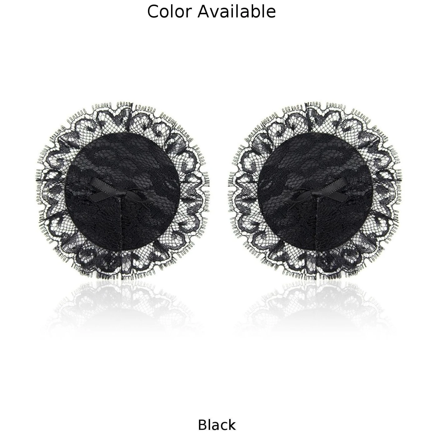 유두 커버 브래지어 액세서리, 섹시 블랙 고딕 레이스 활 가슴 브래지어 스티커, 재활용 자수, 에로틱 의류, 1 쌍