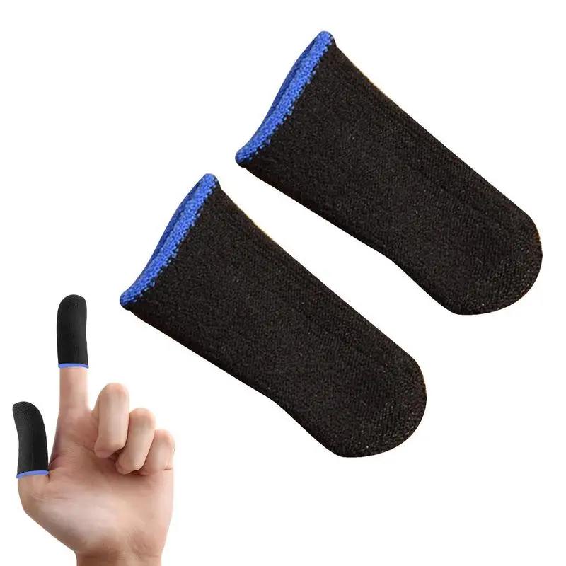 

Video Game Thumb Gloves Mobile Gaming Finger Covers For Thumbs Nonslip Anti-sweat Carbon Fiber Thumb Sleeves For Touch Screen