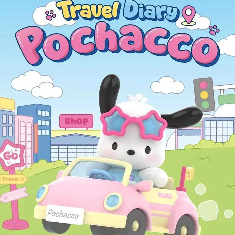 

Подлинная серия TOPTOY Pacha Dog Travel Diary, слепая коробка, коллекционные фигурки, периферийные фигурки, подарки и украшения для девочек