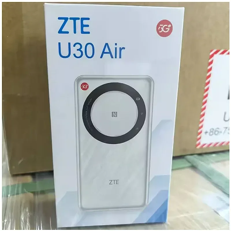 ZTE 5G Pocket WiFi U30 Air 4500mAh Type-C 867Mbps 2.4/5GHz Dual Band Portable Hotspot 5G 4G LTE Sim Card Mobile Router