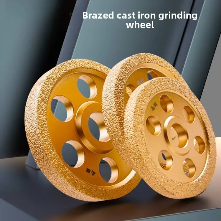 

Brazed diamond grinding wheel grinding wheel emery cast iron grinding cast iron special flat torx disc