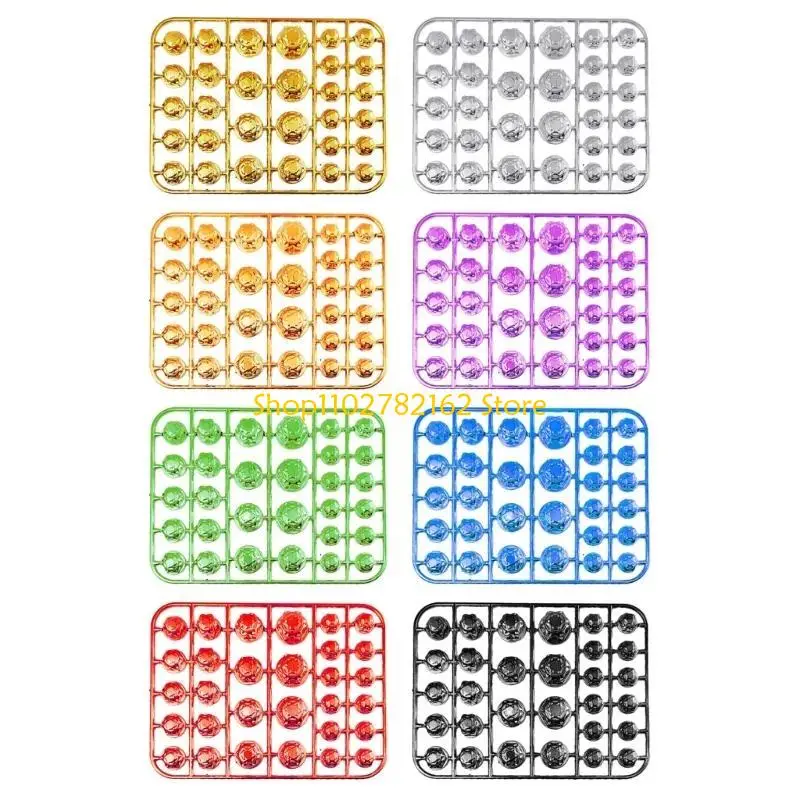 

547B Decorative Motorcycle Screw Nut Cover Caps Nut Bolt Rustproof Protector Universally ABS Screw Cover 13mm-21.5mm