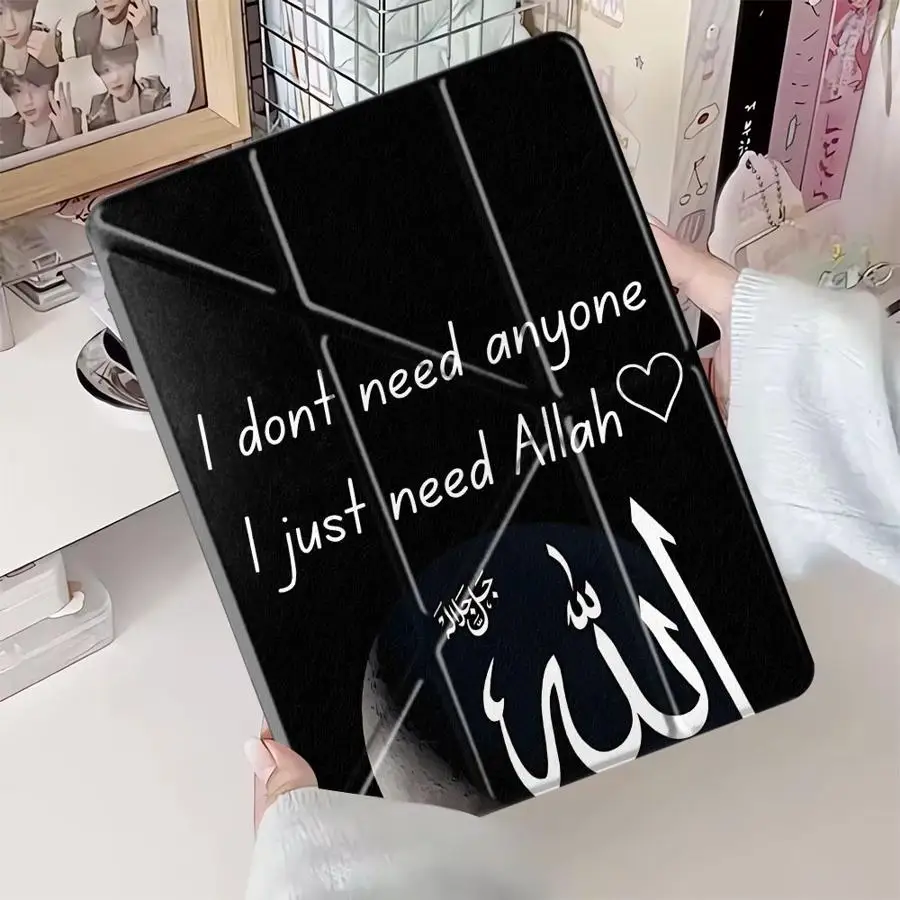 Holder Cover Tablet Case For iPad Pro 2025 Air 4 5 M3 M2 M4 11inch Pro 11th 10th 9th 8th 7th 12.9inch Mini 6 7 Middle Eastern