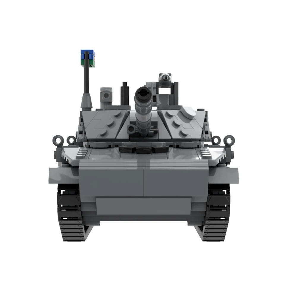 Military Series 2S25M-Sprut SD Russian Light Tank 1/35 Scale Tank Model Set Building Blocks Bricks Toys Children Birthday Gifts view 4