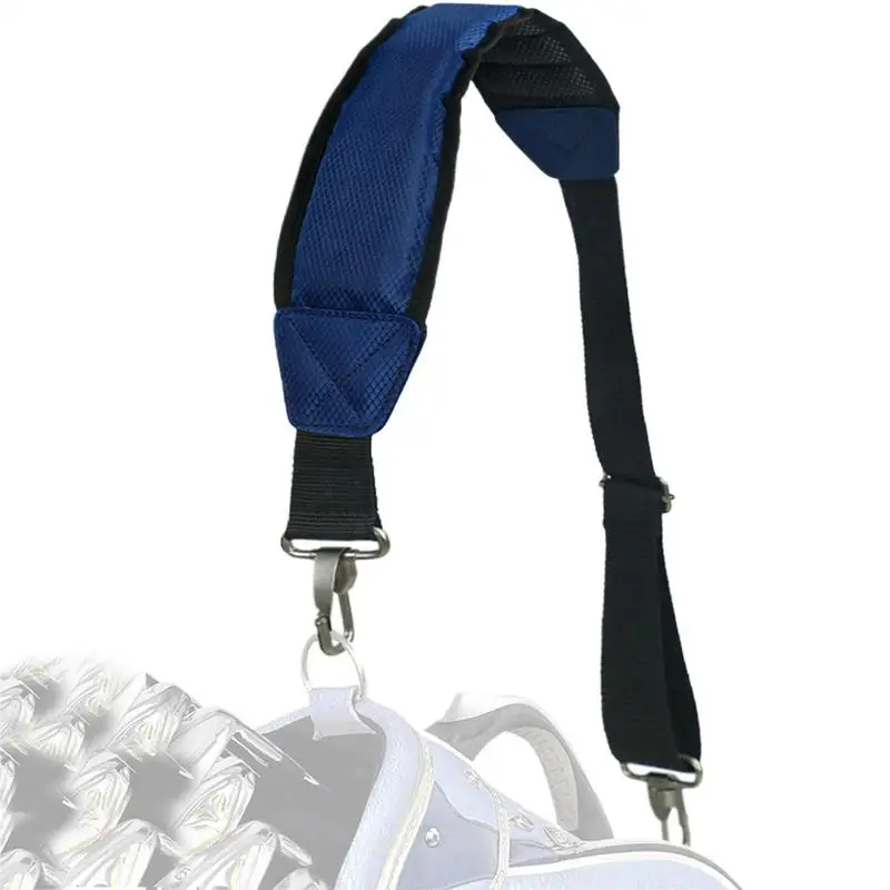 

Golf Cart Bag Straps Single Golf Backpack Strap Anti-Slip Luggage Shoulder Strap Adjustable Golf Bag Carry Strap Quick-Release