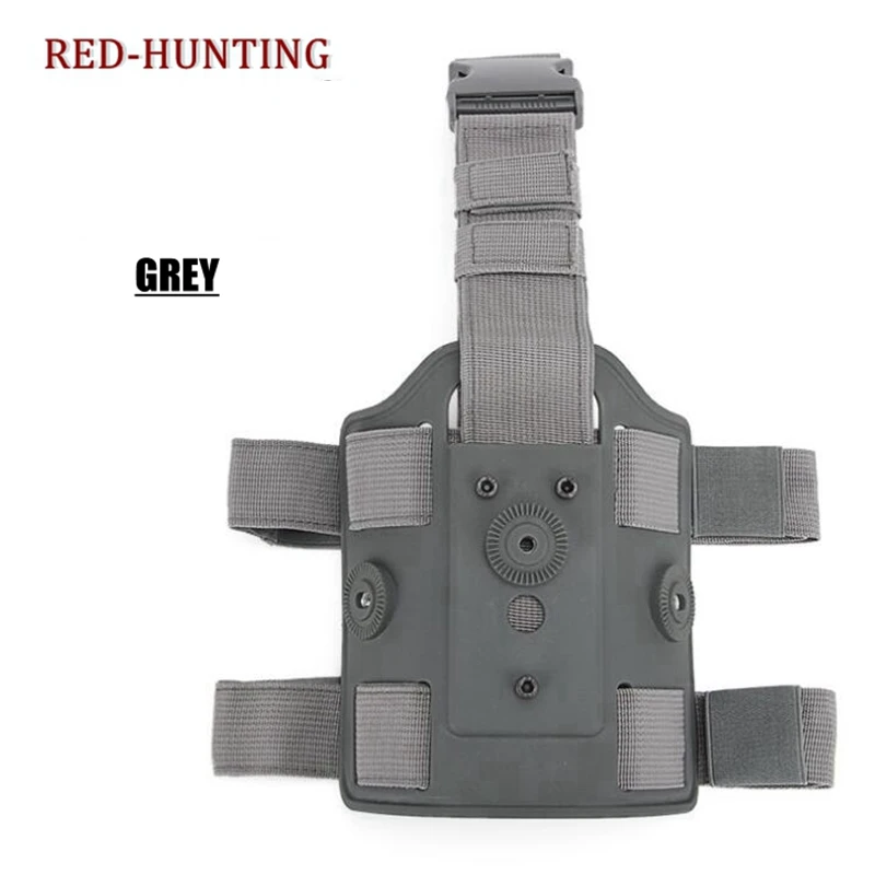 Hunting Accessories Tactical Drop Leg Holster Platform Universal Pistol Holster Thigh Holster Anti-slip Platform