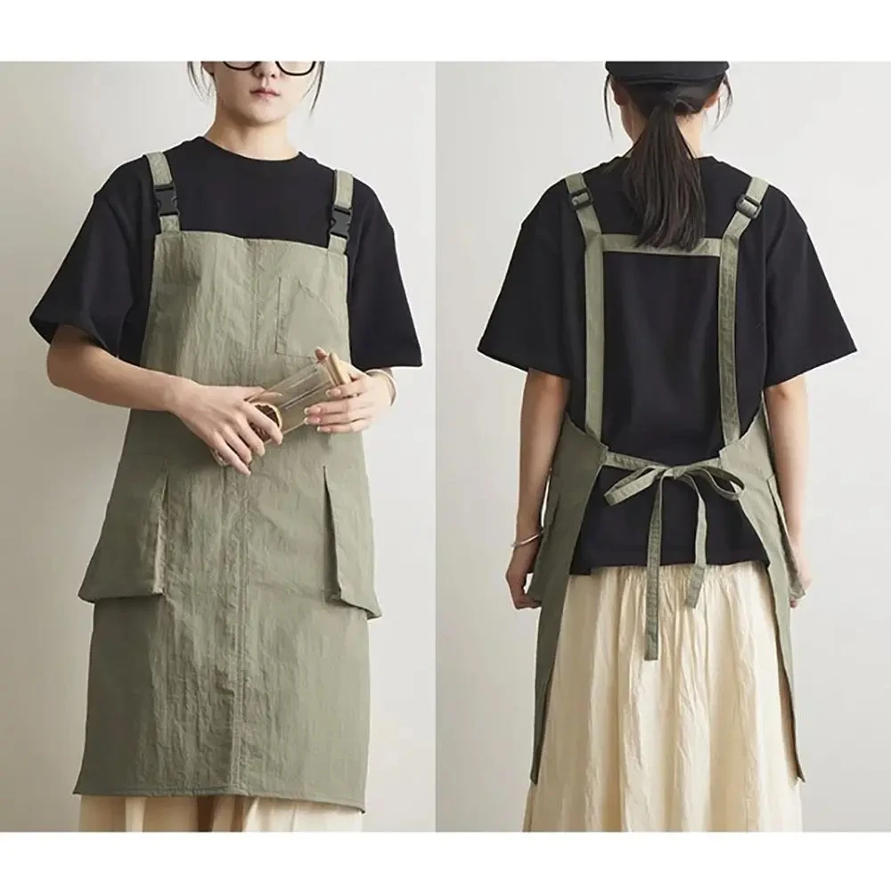 

New Waterproof Apron Outdoor Barber, Coffee Shop, Catering Workwear Apron, Unisex Household Kitchen Workwear Home Garden