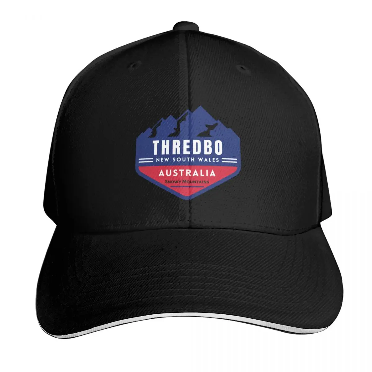

Thredbo - Australia Baseball Cap hats on offer designer cap Sunscreen fishing hat Women's Hats For The Sun Men's