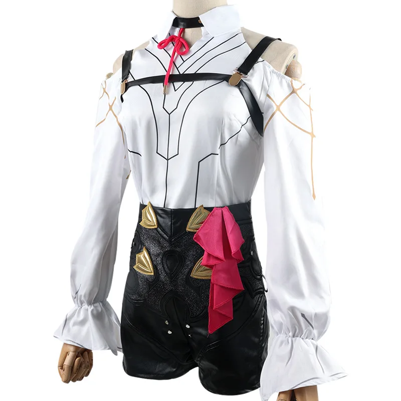 Honkai Star Rail Cosplay Costume Honkai Kafka Cosplay Costume Helloween Party Suit with Wig Kafka Outfit Uniform