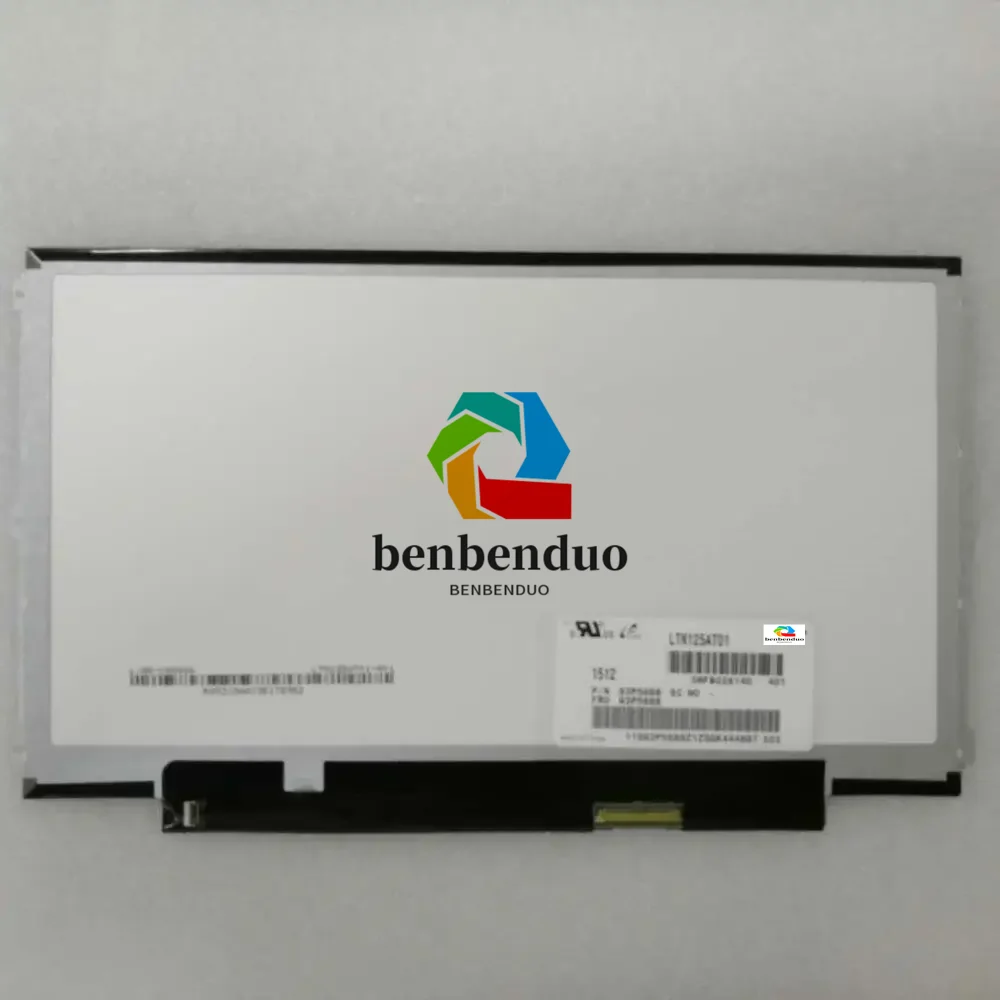 

12.5'' lcd matrix LTN125AT01 B125XW01 V.0 LP125WH2 (TL)(B1) for Lenovo k27 k29 Slim LED LCD panel LP125WH2 TLB1 1366*768