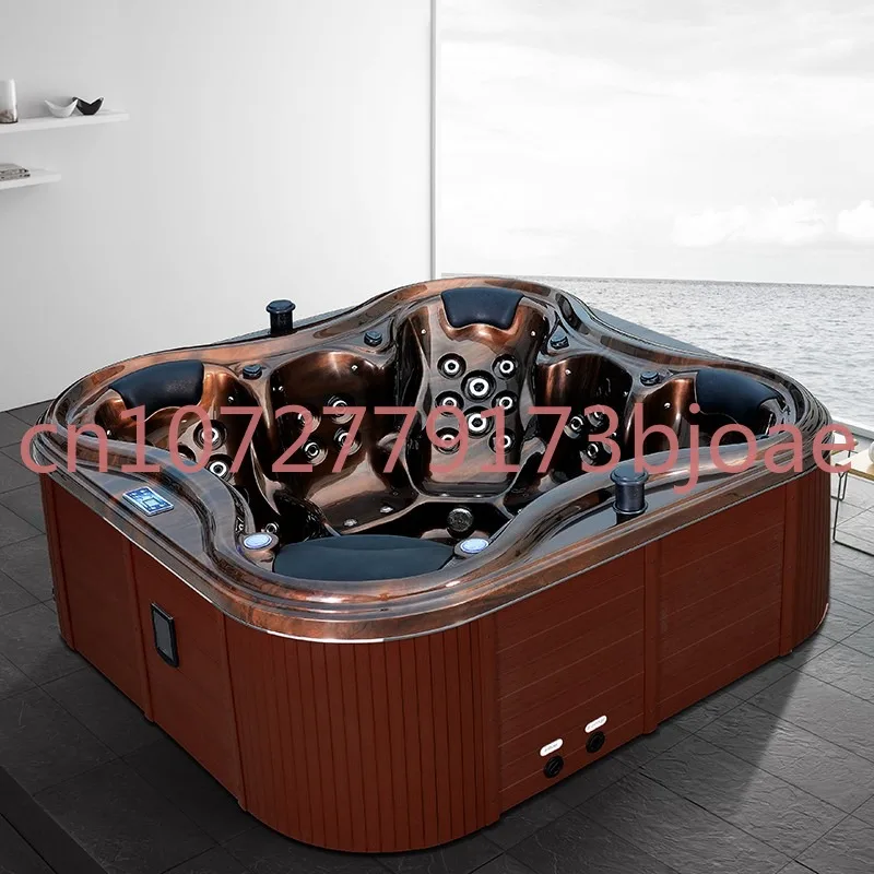 5 person jaccuzi double whirlpool spa outdoor bathtub massage hot tub outdoor spa pool sexy massage spa bathtub cheap price 824