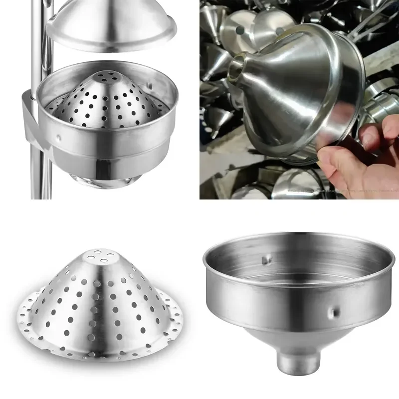 for 304 Stainless Steel Thickened Manual Juicer Accessories Three Piece Press Cover Filter for Freshly Squeezed Orange Juice
