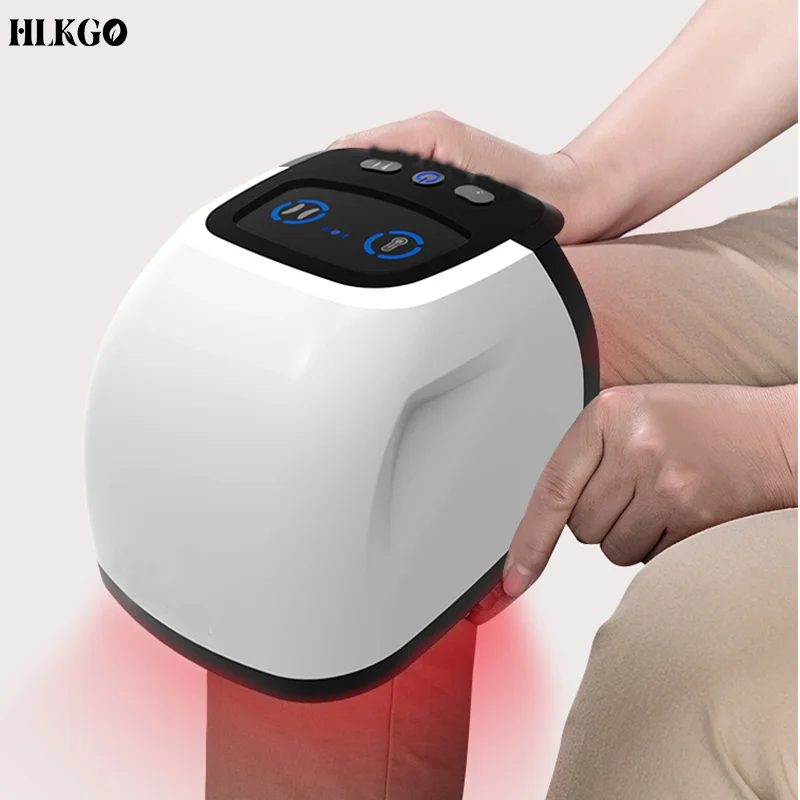 Electric Smart Knee Massager Relief RheumaticInstrument Infrared Hot Compress Three-Speed Adjustmen Therapy Pain Relief