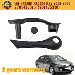 For Renault Megane MK2 2002 - 2009 New Front Inner Door Handle Grip Black Left Or Right 7701475315 7701475316