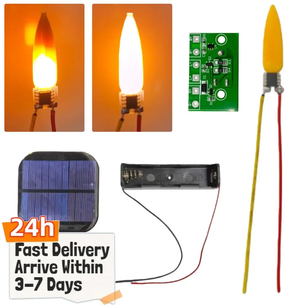 

Плата управления светодиодным эффектом пламени 3.7В с реалистичным мерцающим эффектом для декораций на Хэллоуин и Рождество, светодиодная лампа с эффектом пламени